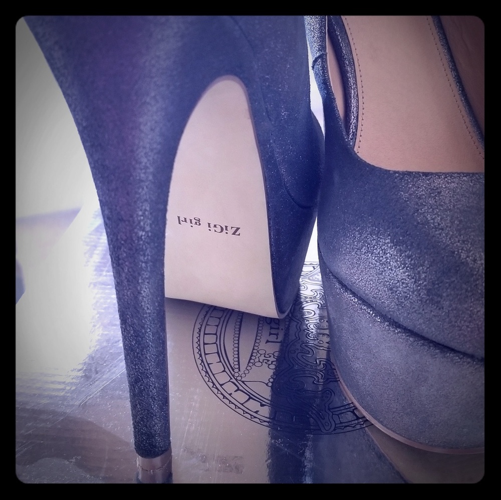 Zigi girl front plat form High heel